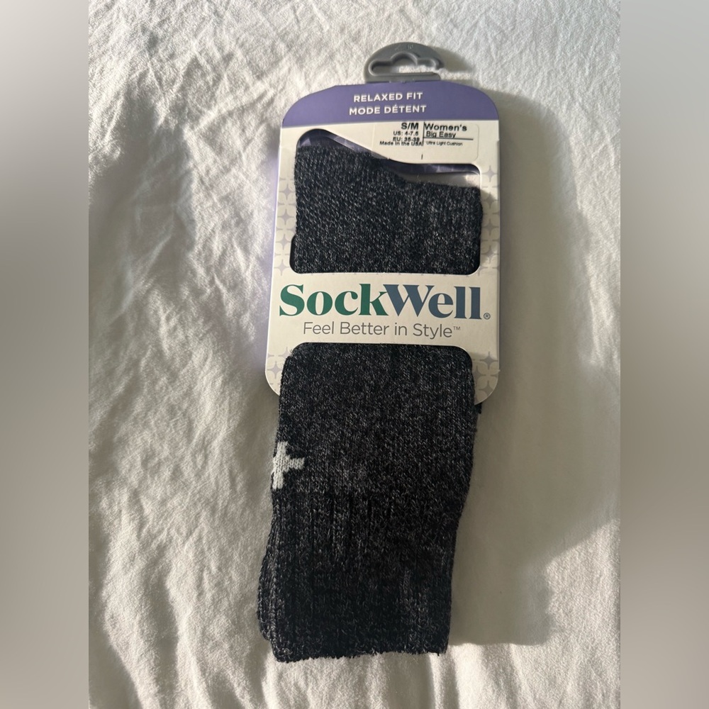 Women’s Sockwell Relaxed Fit Mode Big Easy S-M (Black Multi) NWT